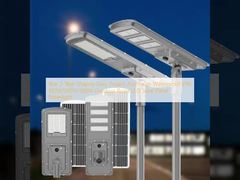 Year 2-Year Shapely Grey Project Aluminum Waterproof IP65 100W/200W/300W Outdoor Road LED Solar Panel Streetlight