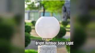 Ultra Bright Solar Column Light Outdoor Waterproof
