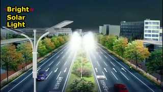 Bright Solar Street Light IP65 Waterproof