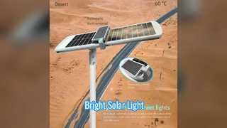 Güneş Enerjili Sokak Lambaları Dünyanızı Aydınlatıyor