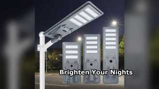 Lampione stradale solare super luminoso 60W-120W