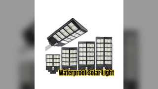 Lampione stradale solare Illuminazione esterna luminosa impermeabile